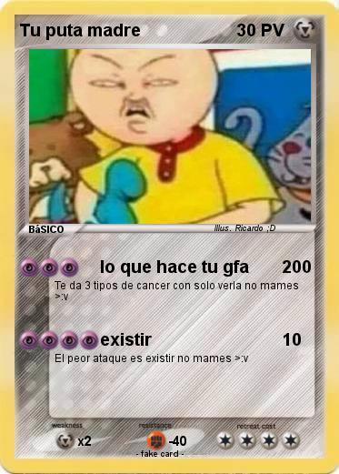 Pokemon Tu puta madre