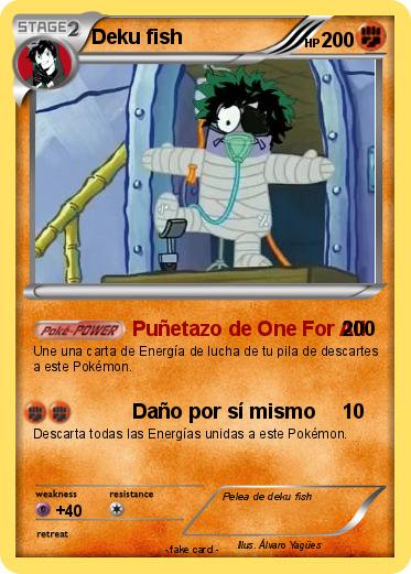 Pokemon Deku fish
