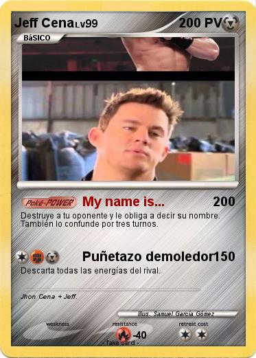 Pokemon Jeff Cena