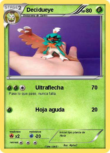 Pokemon Decidueye