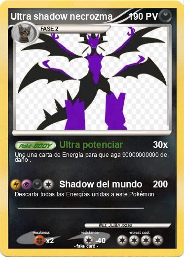 Pokemon Ultra shadow necrozma