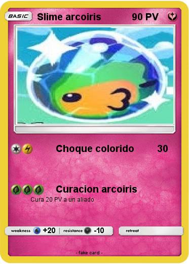 Pokemon Slime arcoiris