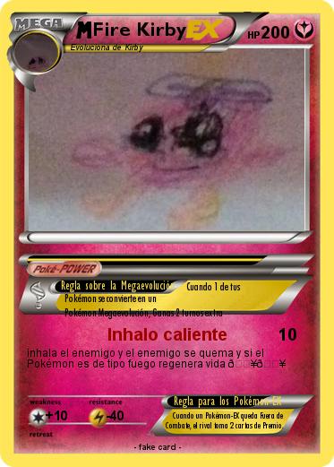 Pokemon Fire Kirby