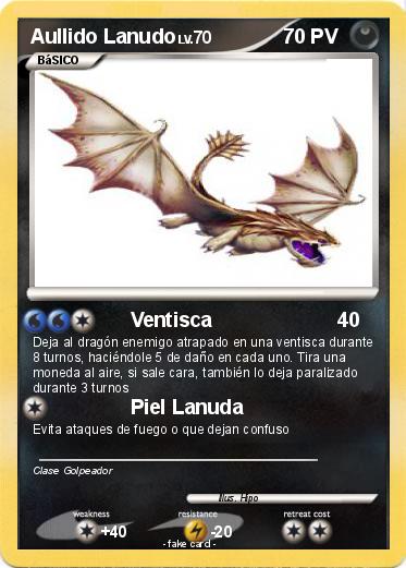 Pokemon Aullido Lanudo
