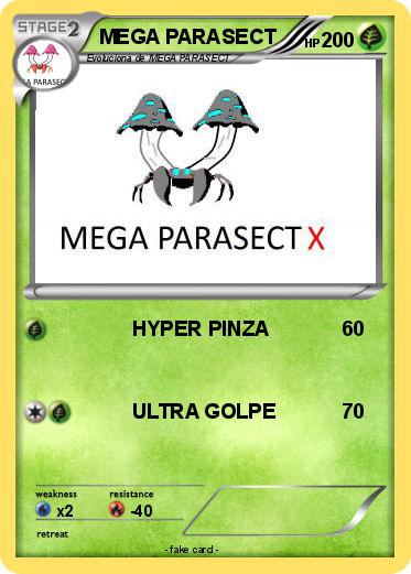 Pokemon MEGA PARASECT