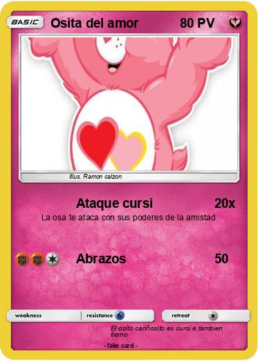 Pokemon Osita del amor