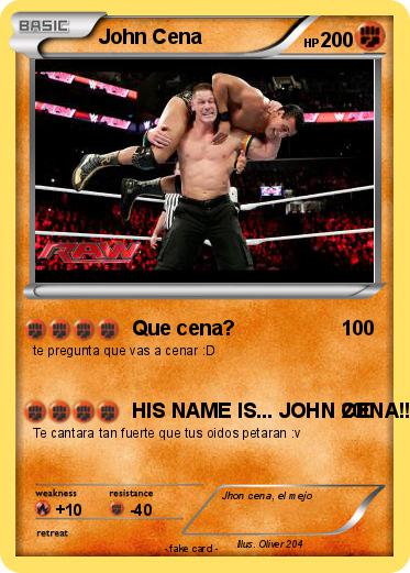 Pokemon John Cena