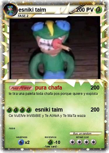 Pokemon esniki taim