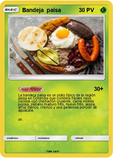 Pokemon Bandeja  paisa