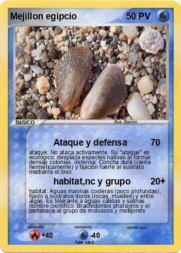Pokemon Mejillon egipcio