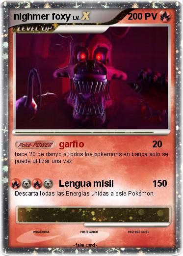 Pokemon nighmer foxy
