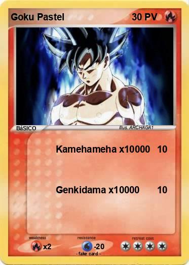 Pokemon Goku Pastel