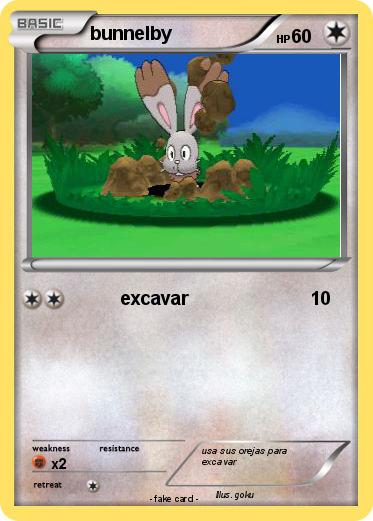 Pokemon bunnelby