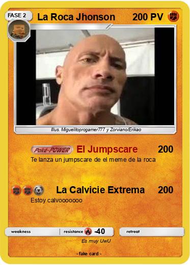Pokemon La Roca Jhonson