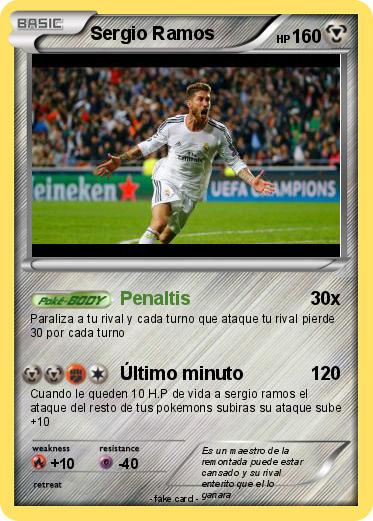 Pokemon Sergio Ramos