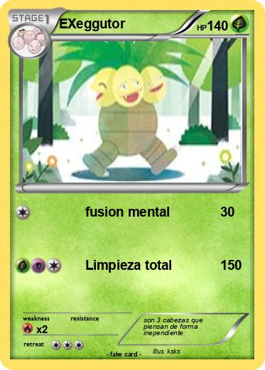 Pokemon EXeggutor