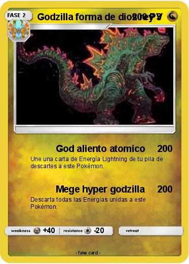 Pokemon Godzilla forma de dios rey 3