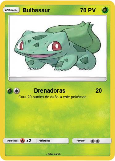 Pokemon Bulbasaur