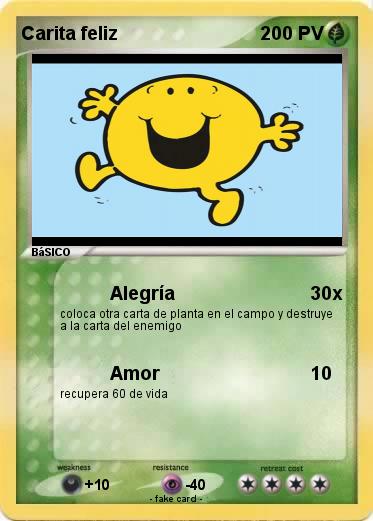 Pokemon Carita feliz