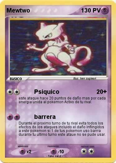Pokemon Mewtwo