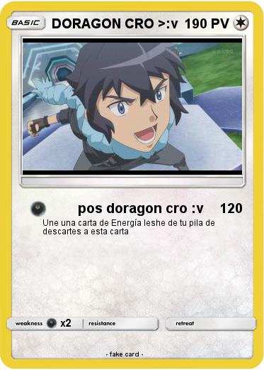 Pokemon DORAGON CRO >:v