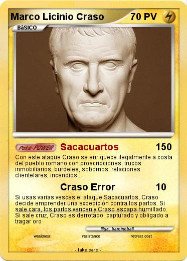 Pokemon Marco Licinio Craso