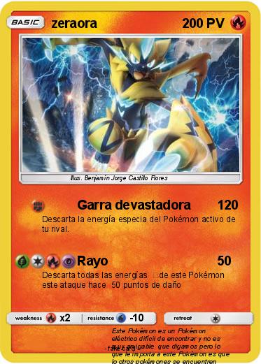 Pokemon zeraora
