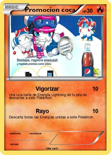 Pokemon Promocion coca