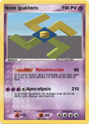 Pokemon Noob Igualitario