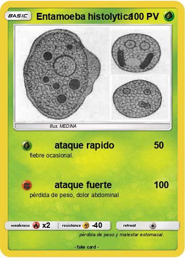 Pokemon Entamoeba histolytica