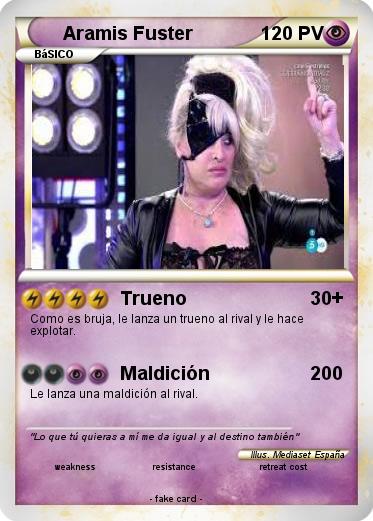 Pokemon Aramis Fuster