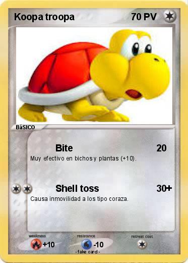 Pokemon Koopa troopa