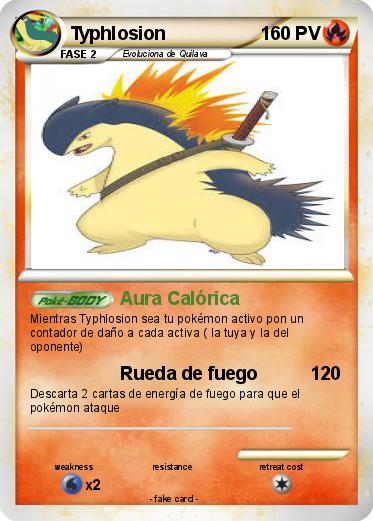Pokemon Typhlosion