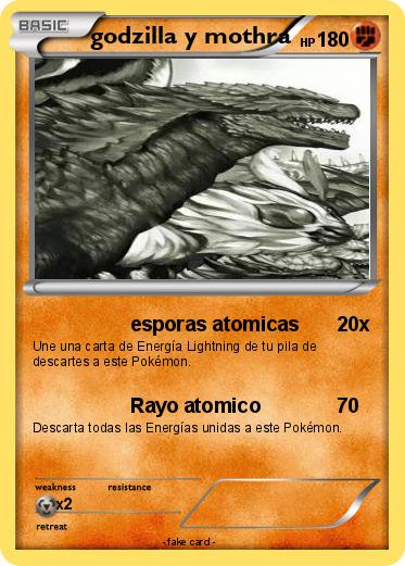 Pokemon godzilla y mothra