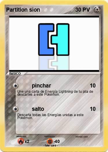 Pokemon Partition sion