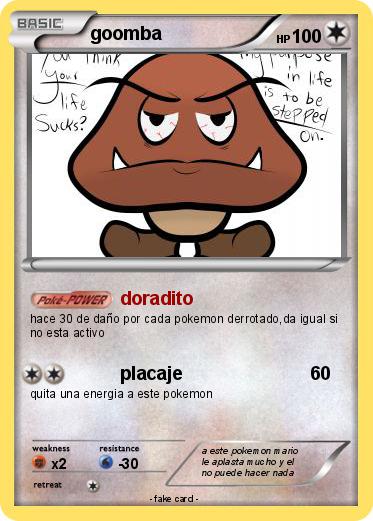 Pokemon goomba