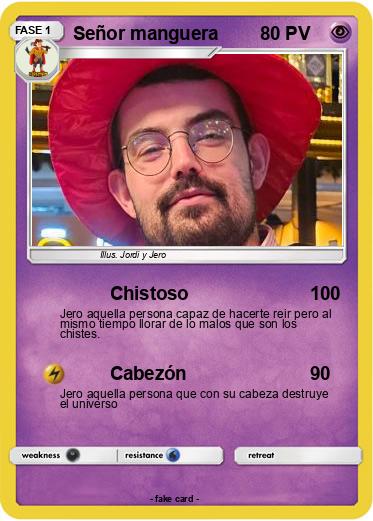 Pokemon Señor manguera