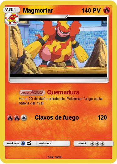 Pokemon Magmortar