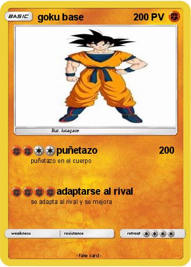 Pokemon goku base