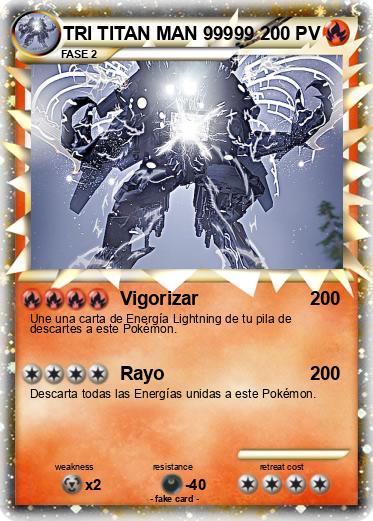 Pokemon TRI TITAN MAN 99999