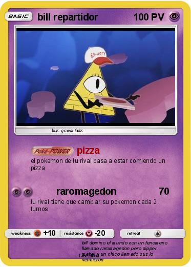 Pokemon bill repartidor