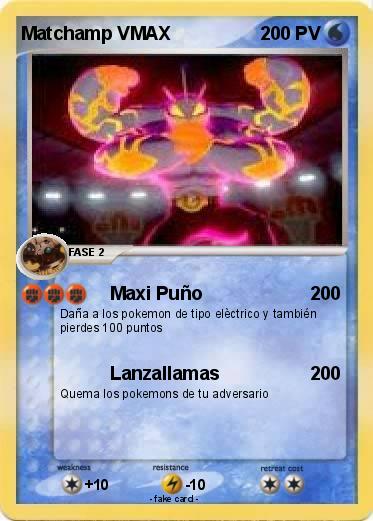 Pokemon Matchamp VMAX