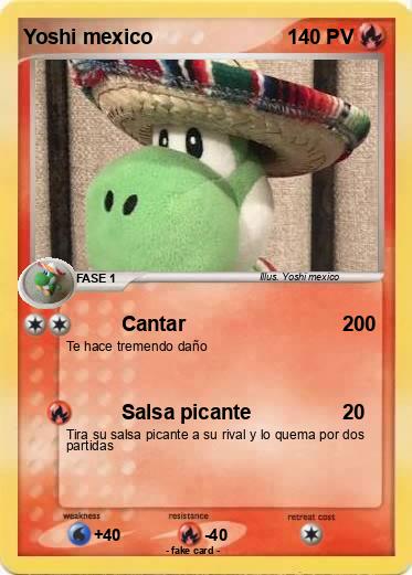 Pokemon Yoshi mexico