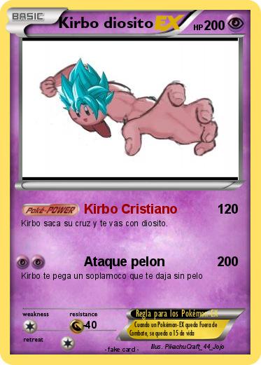 Pokemon Kirbo diosito