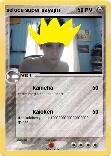 Pokemon sefoce super sayajin