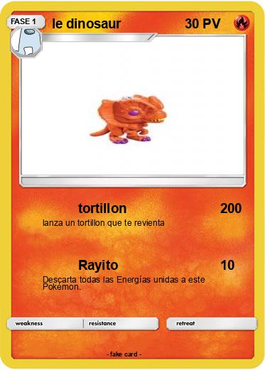 Pokemon le dinosaur