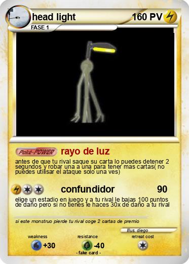 Pokemon head light