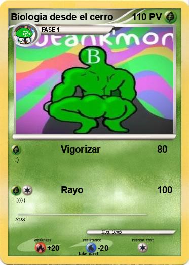 Pokemon Biologia desde el cerro