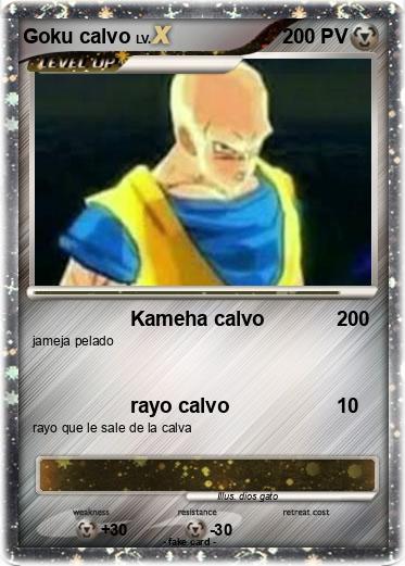 Pokemon Goku calvo