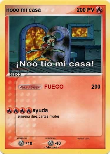 Pokemon nooo mi casa